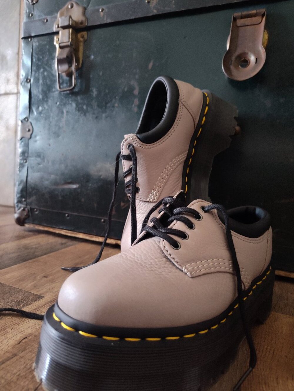 Dr. Martens 8053 Quad Platform Loafer With Laces